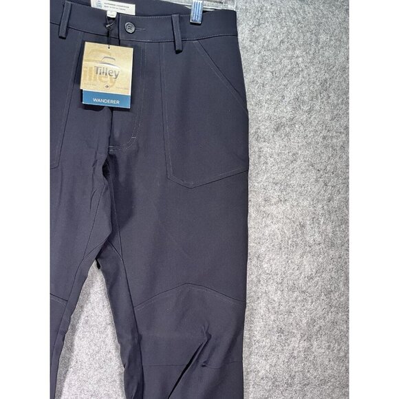 Tilley Wanderer Humboldt Pants Wanderer Collection Black Size 30 NWT - Picture 4 of 8